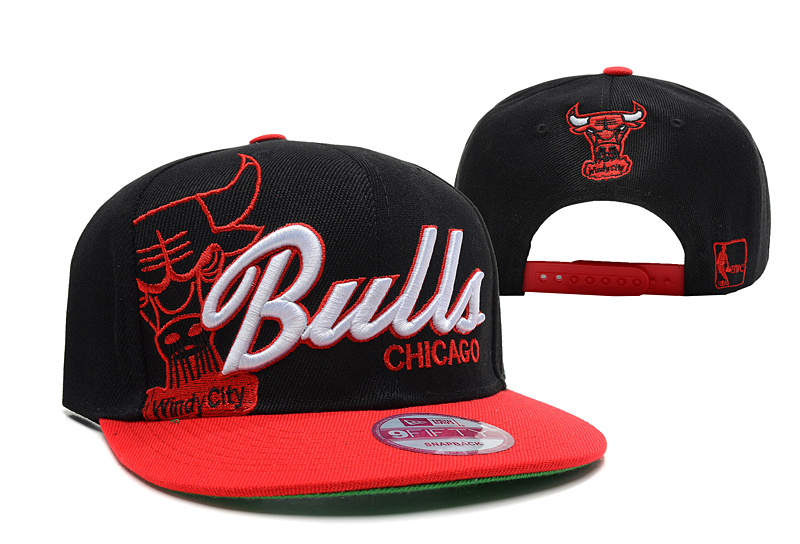 NBA Chicago Bulls NE Snapback Hat #166